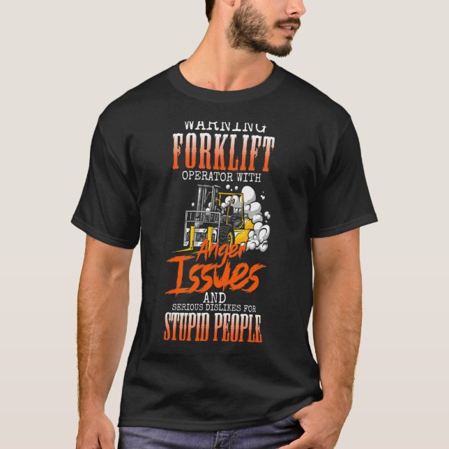 Wareh Wareh Wareh för gaffeldrivrutin T Shirt (Framsida)