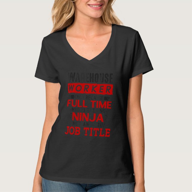 Wareh Wareh Wareh för gaffeldrivrutin T Shirt (Framsida)