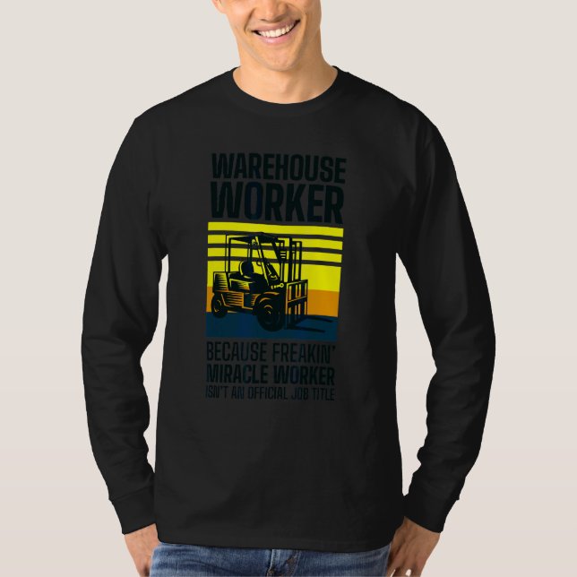 Wareh Wareh Wareh för gaffeldrivrutin T Shirt (Framsida)