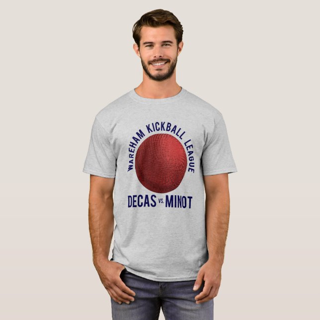 Wareham Kickball League Tee (Hel framsida)