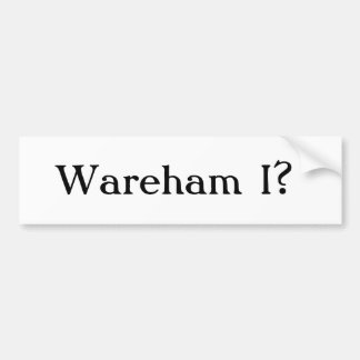 Wareham mig? bildekal
