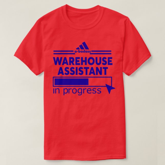 WAREHOUSE ASSISTANT T SHIRT (Design framsida)