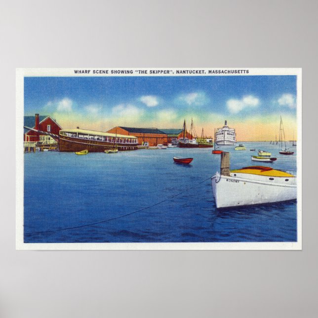 WARF-scen som visar Skipper-Frakten Poster (Framsidan)