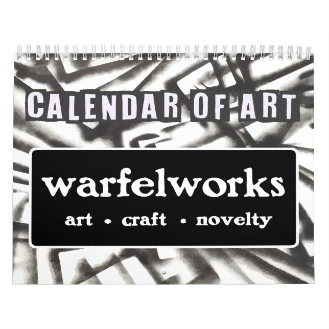 Warfelworks-kalender för 2025 kalender (Omslag)