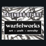 Warfelworks-kalender för 2025 kalender<br><div class="desc">En tolvmånaderskalender med tolv bilder av mina ursprungliga målningar. De flesta bilder beskärs för att passa sidorna i kalendern. Detta gäller år 2025, försök inte ändra startdatum, det kommer inte att fungera, förlåt det. Det finns flera storlekar och stilar att välja mellan. Om du vill ha mer insyn i mina...</div>