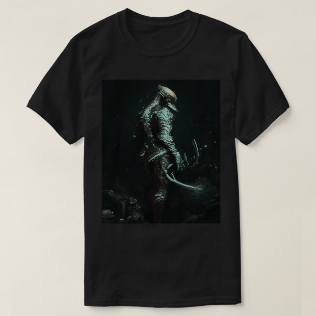 Warframe Ash Blademaster T Shirt (Design framsida)