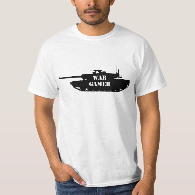 Wargamer M1A1 T-tröja Tee Shirt (Framsida)