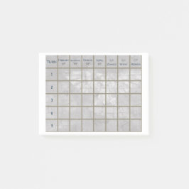 Warhammer 40K Score Tracker; 10:e utgåvan efter IT Post-it Block