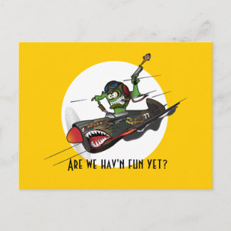 Warhawk PostCard Vykort