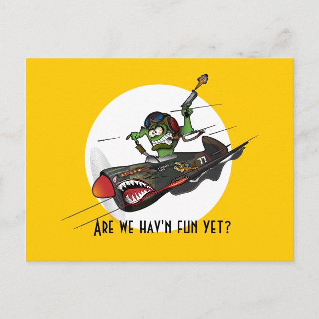 Warhawk PostCard Vykort (Framsida)