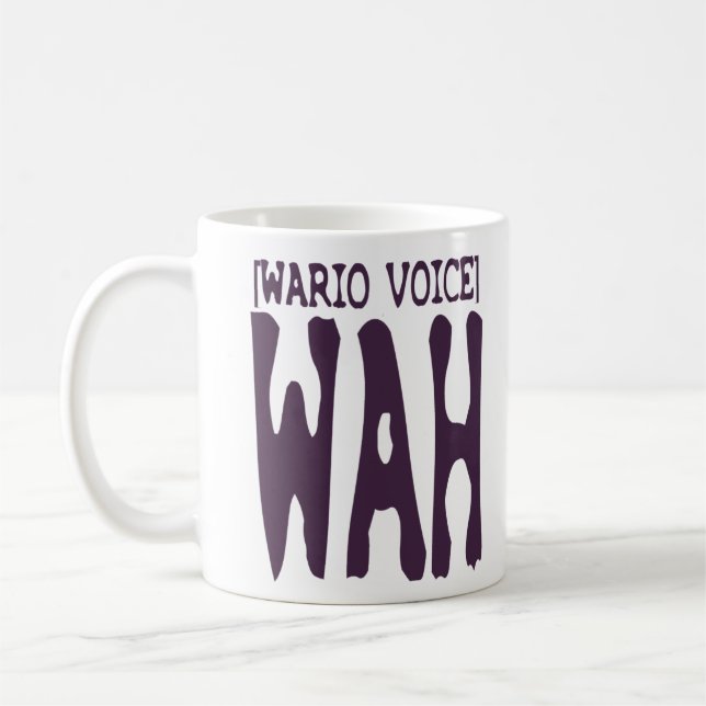 Wario Voice Kaffemugg (Vänster)