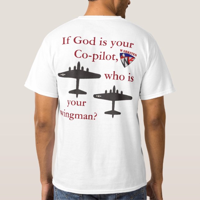 Warkites B-17 Wingman T Shirt (Baksida)