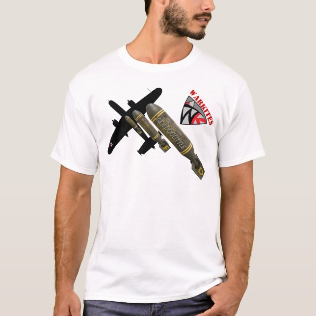 Warkites B-25 Doolittle razzia T-shirt (Framsida)