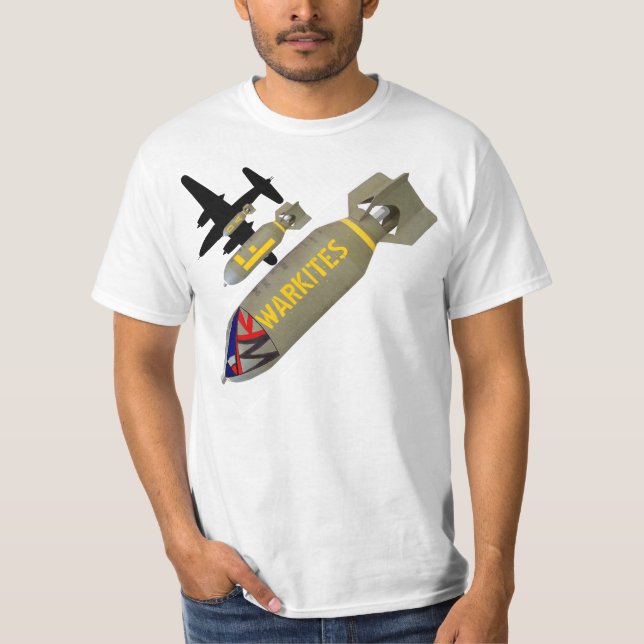 Warkites B-26 bombarderar Tee Shirt (Framsida)