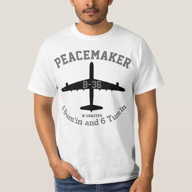 Warkites B-36 fredsmäklare Tee Shirt (Framsida)