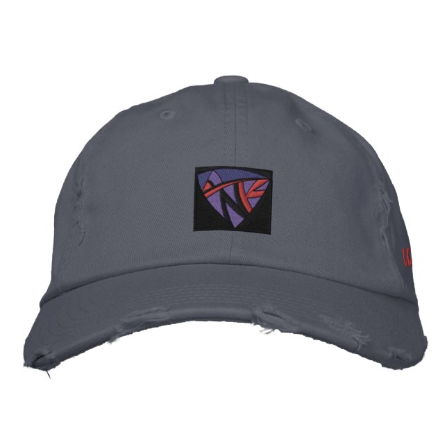Warkites embroized hat broderad keps (Framsida)