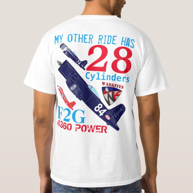 Warkites F2G Corsair T-Shirt (Baksida)