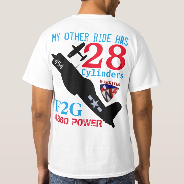 Warkites F2G Corsair Tee Shirt (Baksida)