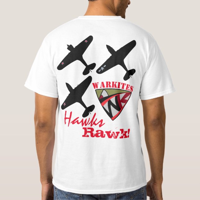 Warkites Hawks Rawk! T-Shirt lll (Baksida)