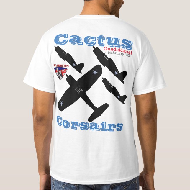 Warkites kaktusCorsairs T-shirt (Baksida)
