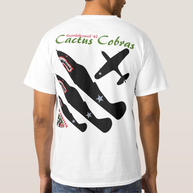 Warkites P-400 kaktuskobror T-shirt (Baksida)