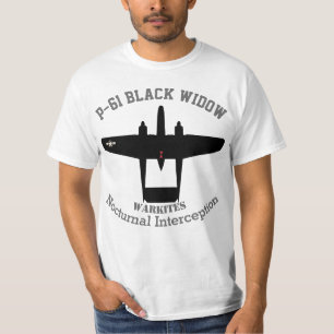 Warkites P-61 svart änka Tee