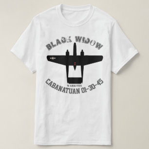 Warkites P-61 svart änka Tee Shirt