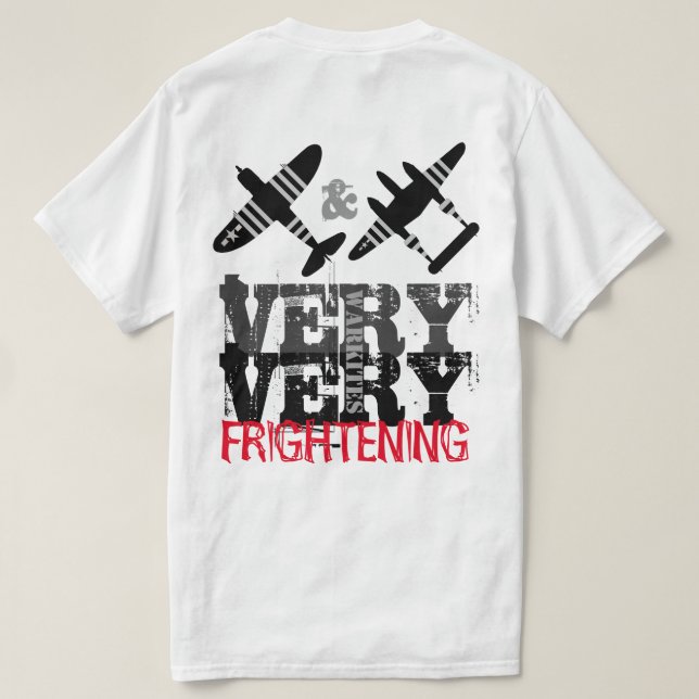 Warkites Thunderbolt och blixt T-shirt (Design baksida)