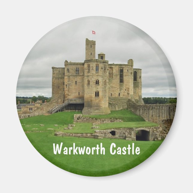 Warkworth Castle Magnet (Framsidan)