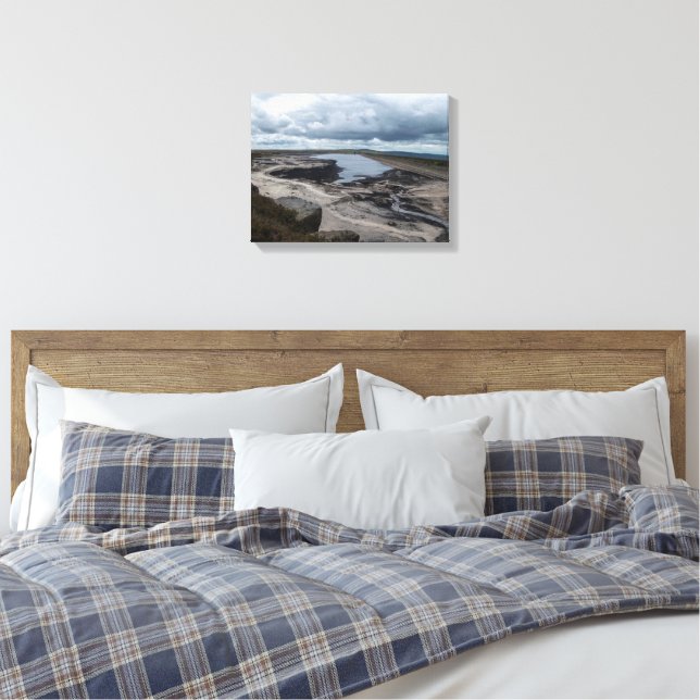 Warland Reservoir: Lugna hedvatten Canvastryck (Insitu (sovrum))