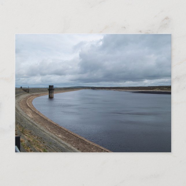 Warland Reservoir: Lugna hedvatten Helg Vykort (Framsida)