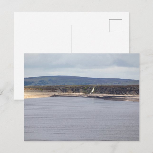 Warland Reservoir: Lugna hedvatten Helg Vykort (Fram/baksida)