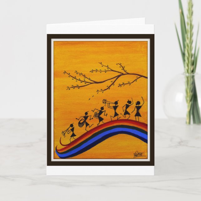 warli kort (Framsida)