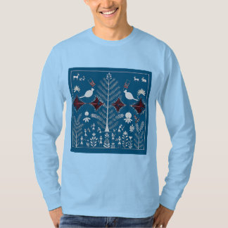 warli-stamkonstTraditionell indisk folkkonst T Shirt