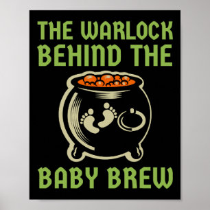 Warlock bakom The By Halloween Costume Poster