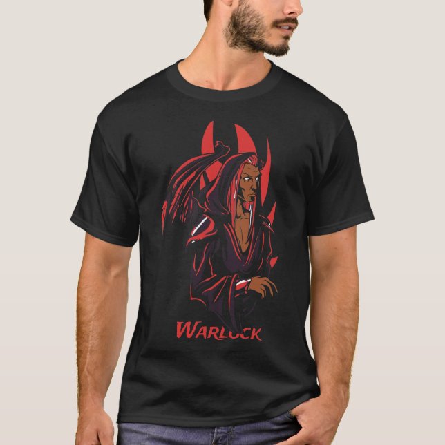 Warlock T Shirt (Framsida)