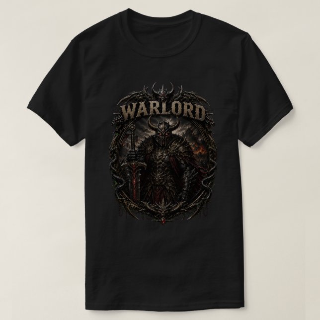 Warlord Elite Edition Herr T-Shirt (Design framsida)