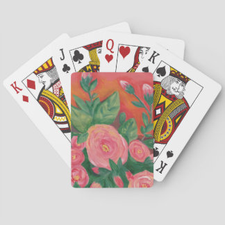 Warm and Rosey playing cards Casinokort