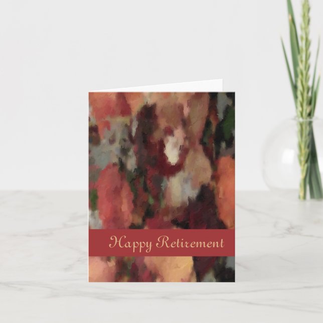 Warm Autumn Färg Kort (Framsida)