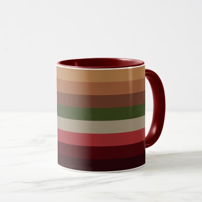 Warm Autumn Rand Coffee Mugg (Framsida höger)