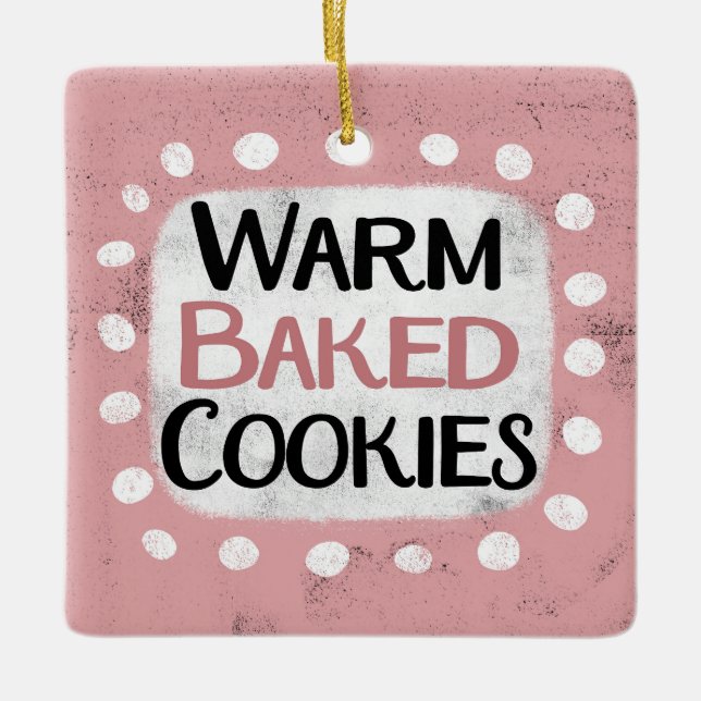 Warm Baked Cookies Ornament (Framsida)