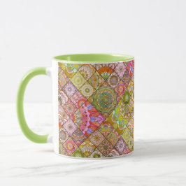 Warm Boho Tile Mugg