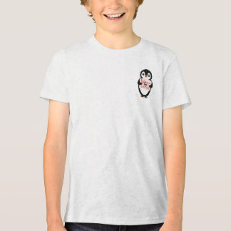 Warm by nature: Adorable Penguin with Playful Text T Shirt