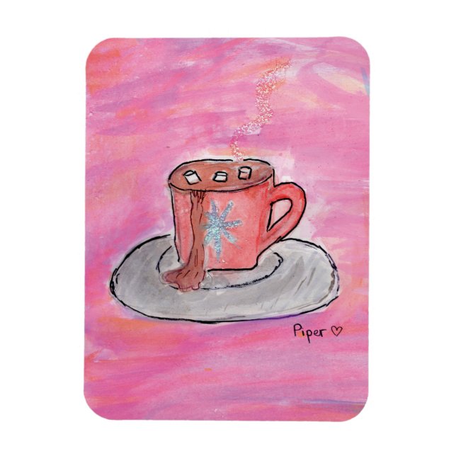 Warm CHOColate Önskemål - Kids Art för CHOC Magnet (Vertikal)