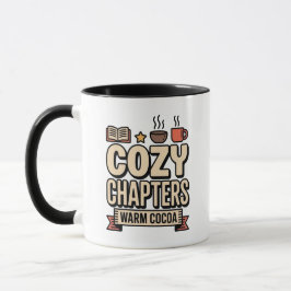 Warm Cocoa & Cozy Chapters Holiday Mugg