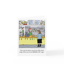 Warm Coffee Helgdag Finny Tecknad jul Julafton