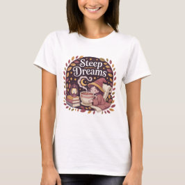 Warm Cottage Witch Tea T Shirt