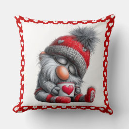 "Warm & Cozy" Sleepy Gnome | Winter Cocoa  Kudde