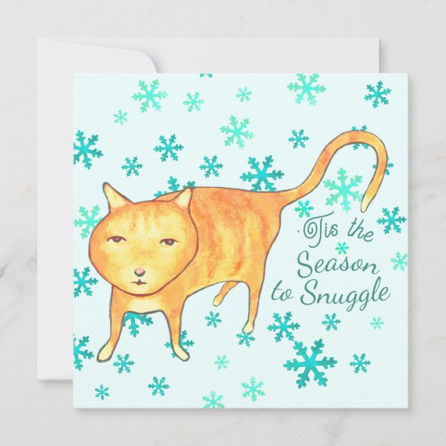 Warm Fuzzies & Winter Flurries Christmas Card (Framsida)