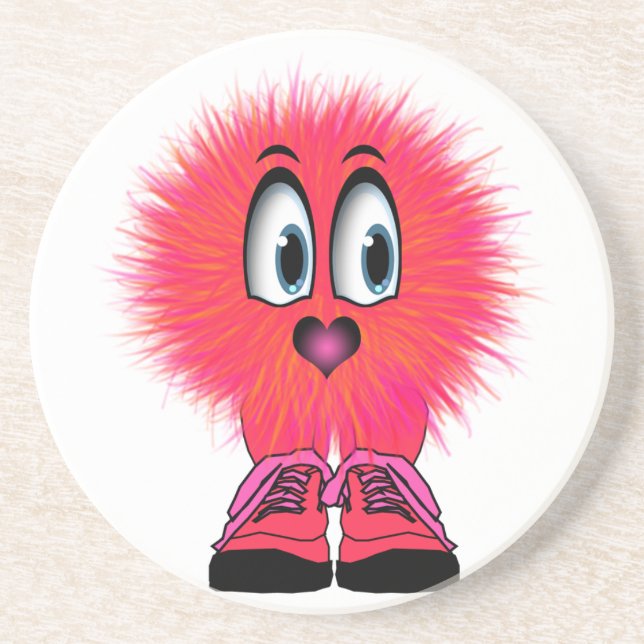 Warm Fuzzy Underlägg Sandsten (Framsidan)